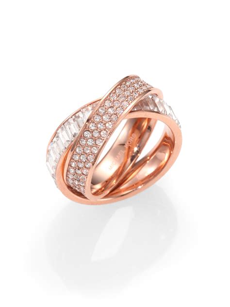 rosa gold ring michael kors|michael kors rose gold.